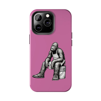 Phone Case Long Shift Bigfoot Pink iPhone Samsung Galaxy