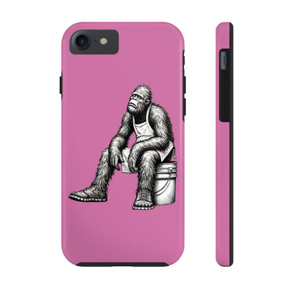 Phone Case Long Shift Bigfoot Pink iPhone Samsung Galaxy