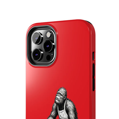 Phone Case Long Shift Bigfoot Red iPhone Samsung Galaxy