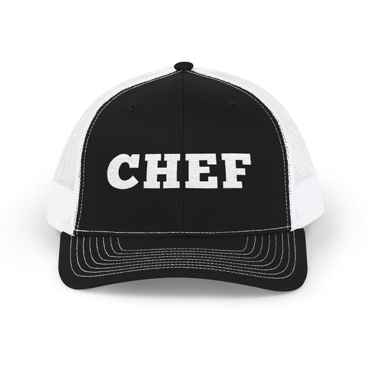 Chef Snapback Trucker Cap