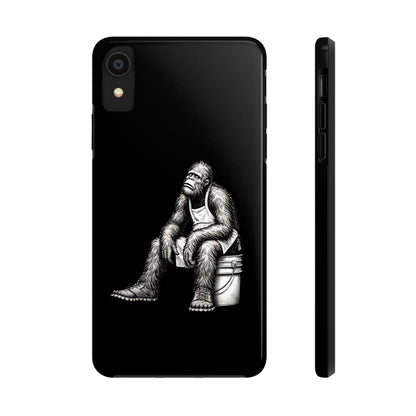 Phone Case Long Shift Bigfoot Black iPhone Samsung Galaxy