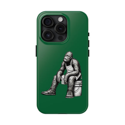 Phone Case Long Shift Bigfoot BTI Green iPhone Samsung Galaxy