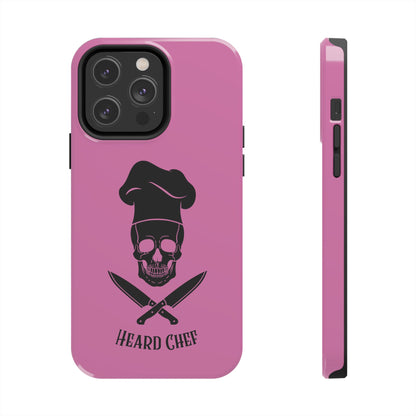 Heard Chef Skull Pink Phone Case iPhone Samsung Galaxy