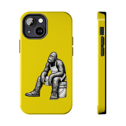 Phone Case Long Shift Bigfoot BTI Gold iPhone Samsung Galaxy