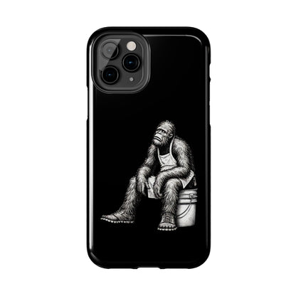 Phone Case Long Shift Bigfoot Dark Gray iPhone Samsung Galaxy