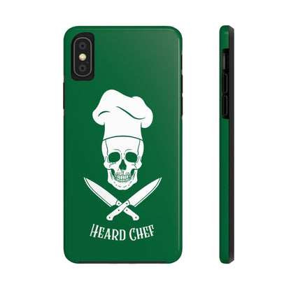 Heard Chef Skull BTI Green Phone Case iPhone Samsung Galaxy