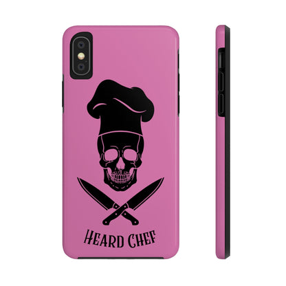 Heard Chef Skull Pink Phone Case iPhone Samsung Galaxy