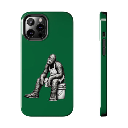Phone Case Long Shift Bigfoot BTI Green iPhone Samsung Galaxy