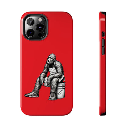 Phone Case Long Shift Bigfoot Red iPhone Samsung Galaxy