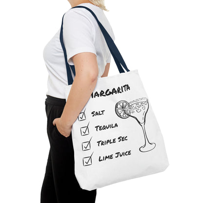 Margarita Tote Bag Black Graphic