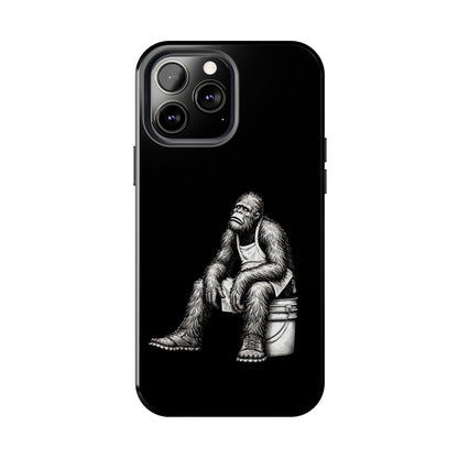 Phone Case Long Shift Bigfoot Black iPhone Samsung Galaxy