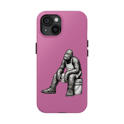 Phone Case Long Shift Bigfoot Pink iPhone Samsung Galaxy