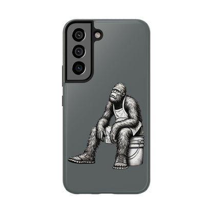Phone Case Long Shift Bigfoot Dark Gray iPhone Samsung Galaxy