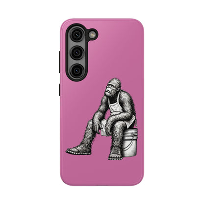 Phone Case Long Shift Bigfoot Pink iPhone Samsung Galaxy