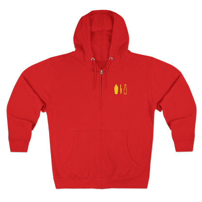 Burn tha Ice Logo Zip-Up Hoodie