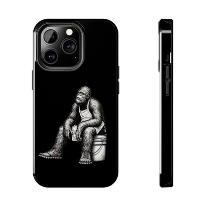 Phone Case Long Shift Bigfoot Black iPhone Samsung Galaxy