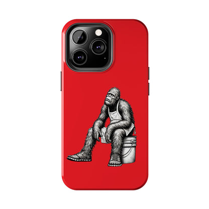 Phone Case Long Shift Bigfoot Red iPhone Samsung Galaxy