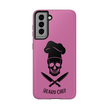 Heard Chef Skull Pink Phone Case iPhone Samsung Galaxy