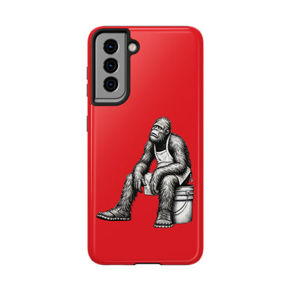 Phone Case Long Shift Bigfoot Red iPhone Samsung Galaxy