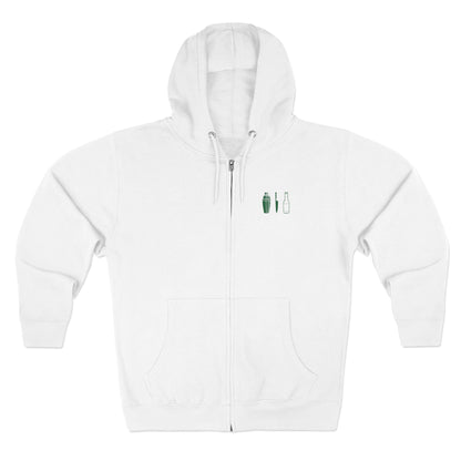 Burn tha Ice Logo Zip-Up Hoodie