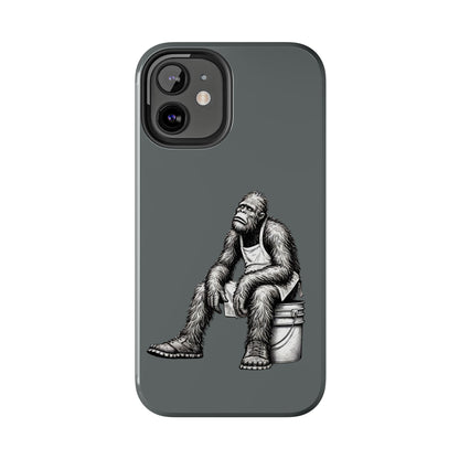 Phone Case Long Shift Bigfoot Dark Gray iPhone Samsung Galaxy