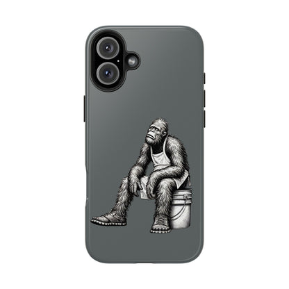 Phone Case Long Shift Bigfoot Dark Gray iPhone Samsung Galaxy