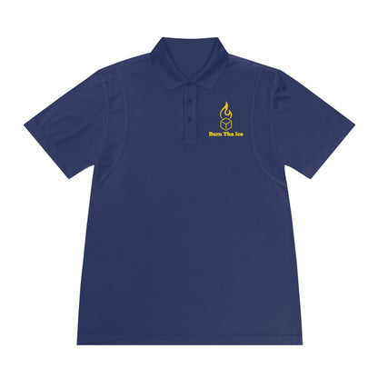 Burn Tha Ice Logo Polo Shirt