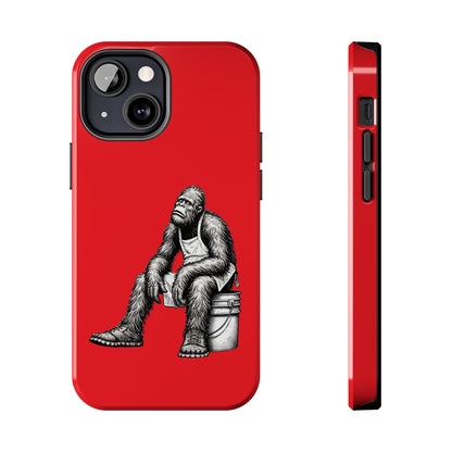 Phone Case Long Shift Bigfoot Red iPhone Samsung Galaxy