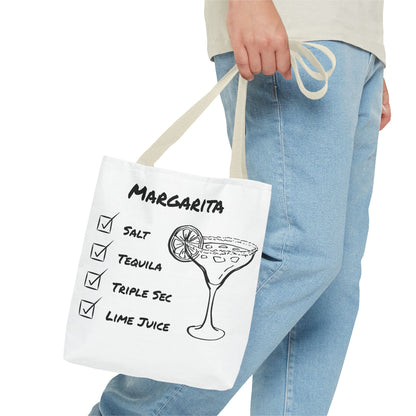 Margarita Tote Bag Black Graphic