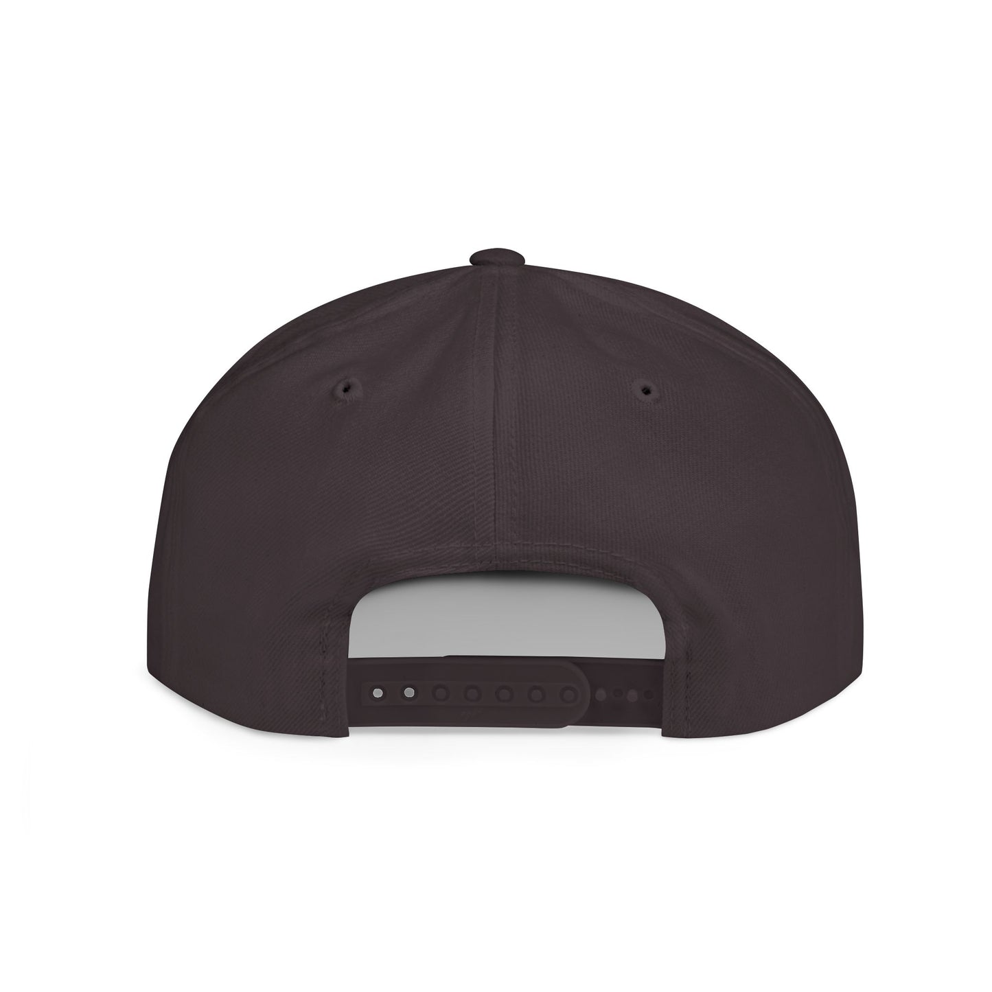 Burn Tha Ice Logo - Flat Bill Snapback Cap