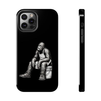 Phone Case Long Shift Bigfoot Black iPhone Samsung Galaxy