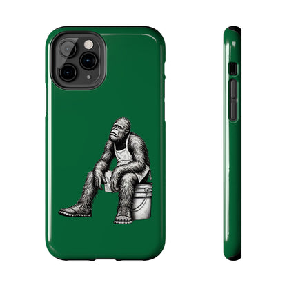 Phone Case Long Shift Bigfoot BTI Green iPhone Samsung Galaxy