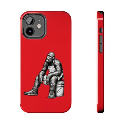 Phone Case Long Shift Bigfoot Red iPhone Samsung Galaxy