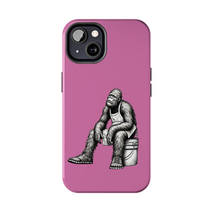 Phone Case Long Shift Bigfoot Pink iPhone Samsung Galaxy