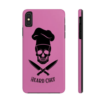 Heard Chef Skull Pink Phone Case iPhone Samsung Galaxy