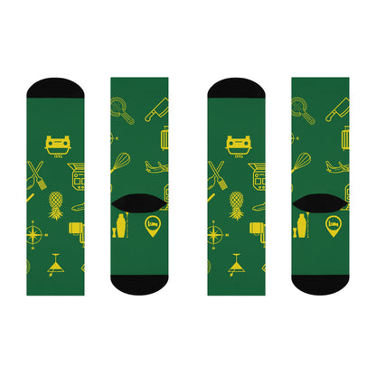 Hospitality LUX Design Crew Socks