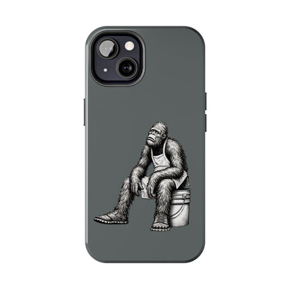 Phone Case Long Shift Bigfoot Dark Gray iPhone Samsung Galaxy