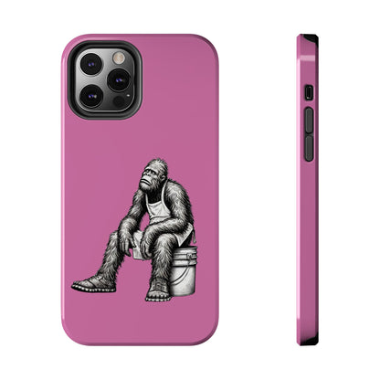 Phone Case Long Shift Bigfoot Pink iPhone Samsung Galaxy