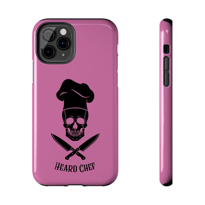 Heard Chef Skull Pink Phone Case iPhone Samsung Galaxy