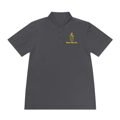 Burn Tha Ice Logo Polo Shirt