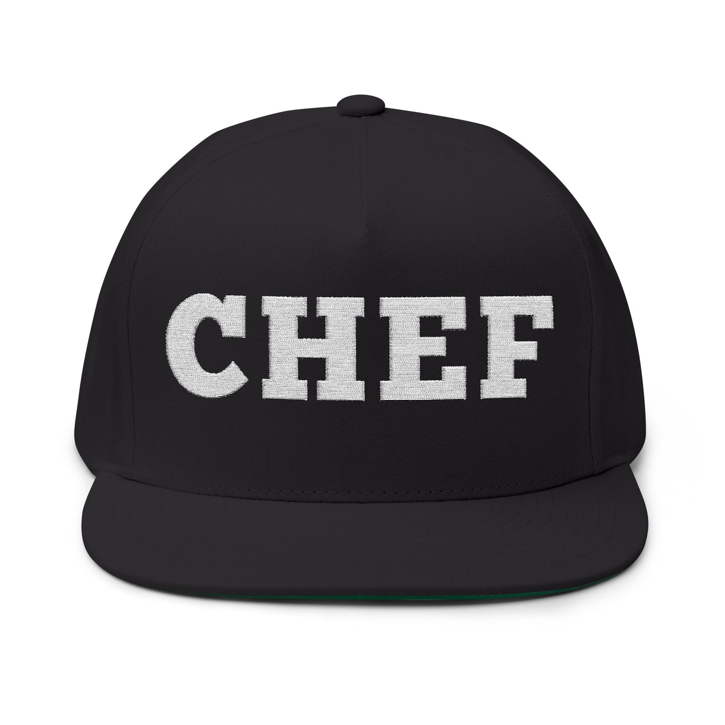 Chef Flat Bill Cap