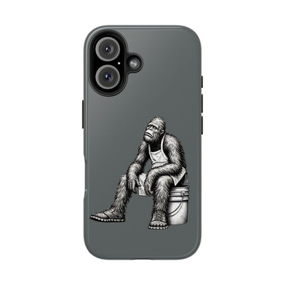Phone Case Long Shift Bigfoot Dark Gray iPhone Samsung Galaxy