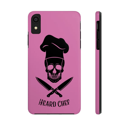 Heard Chef Skull Pink Phone Case iPhone Samsung Galaxy