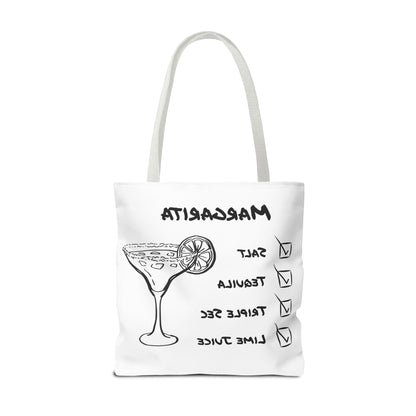 Margarita Tote Bag Black Graphic
