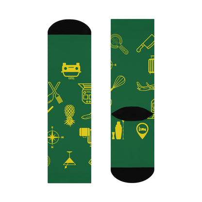 Hospitality LUX Design Crew Socks