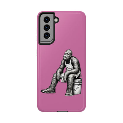 Phone Case Long Shift Bigfoot Pink iPhone Samsung Galaxy