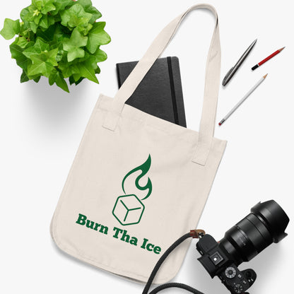 Burn Tha Ice Organic Tote Bag