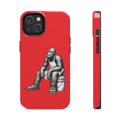 Phone Case Long Shift Bigfoot Red iPhone Samsung Galaxy