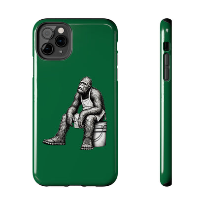 Phone Case Long Shift Bigfoot BTI Green iPhone Samsung Galaxy