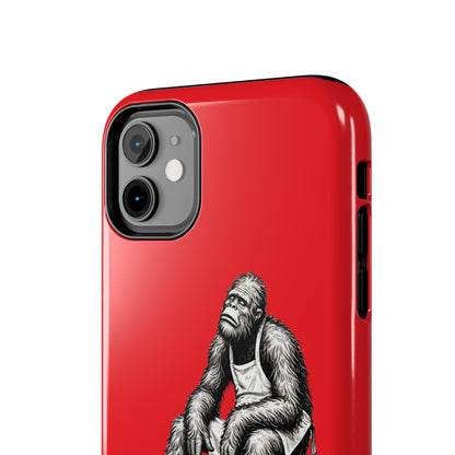 Phone Case Long Shift Bigfoot Red iPhone Samsung Galaxy